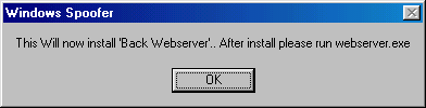 Back Webserver