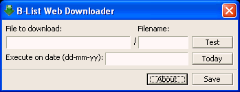 BList Web Downloader 1.0