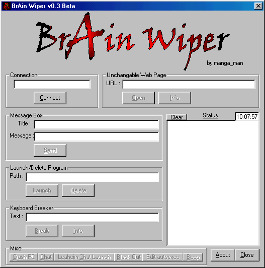 Brain Wiper 0.3 Beta