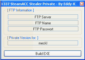 1337 SteamACC Stealer Private