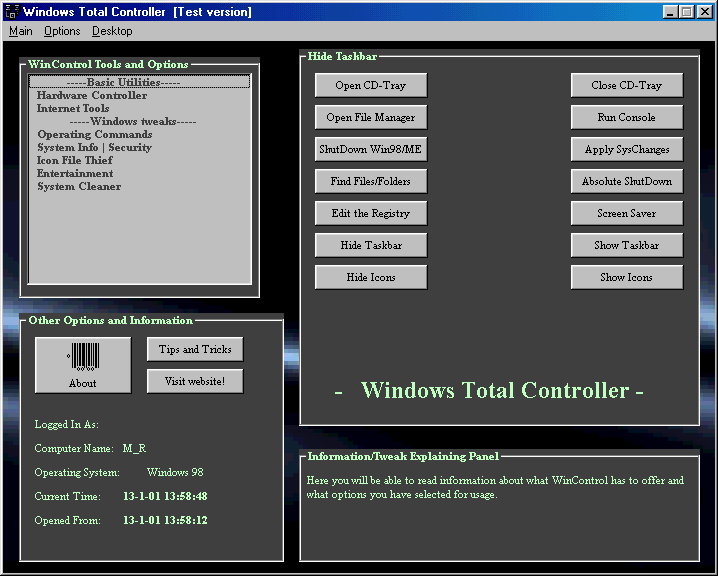 Windows Total Controller