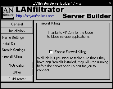 LANfiltrator 1.1 fixed