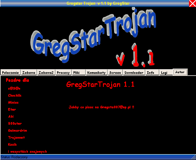 GregStar Trojan 1.1