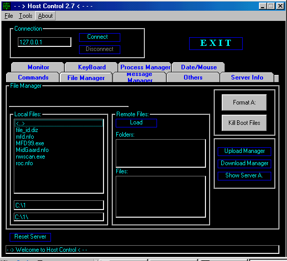 HostControl 2.7