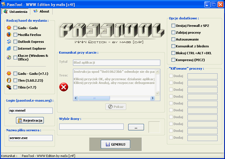 PassTool 4.2 WWW