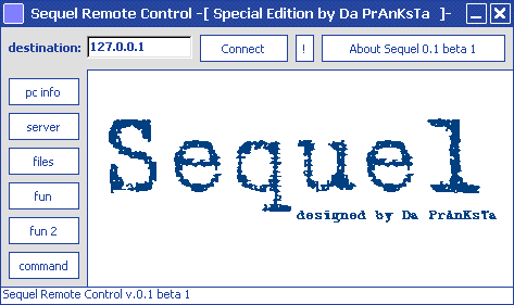 Sequel 0.1 beta 1 client  [Special Edition]