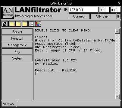 LANfiltrator 1.0 fixed