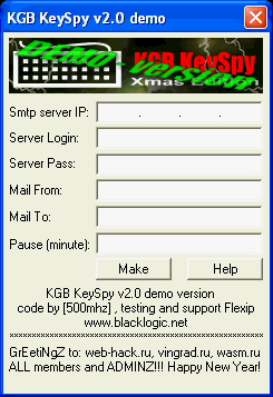 KGB KeySpy 2.0 demo