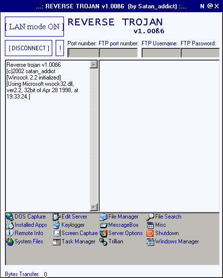 Reverse Trojan 1.0b6