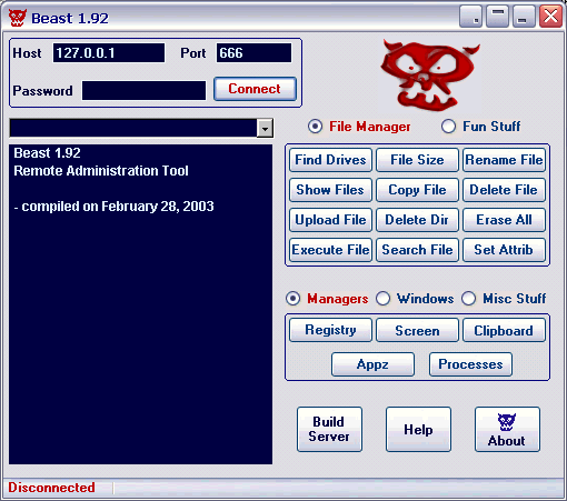 Beast 1.92 (a) (February 28, 2003)