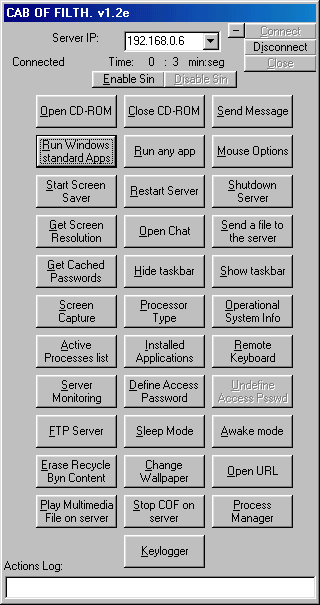 Cab of Filth 1.2e English