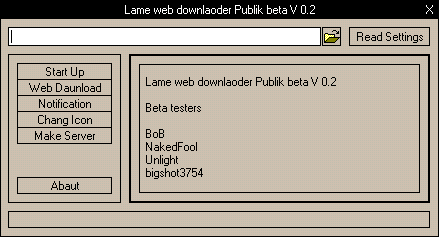 Lame WebDownloader 0.2