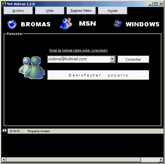 Net Antrax 1.1.0