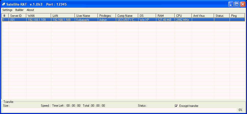 Satellite-RAT 1.0b3