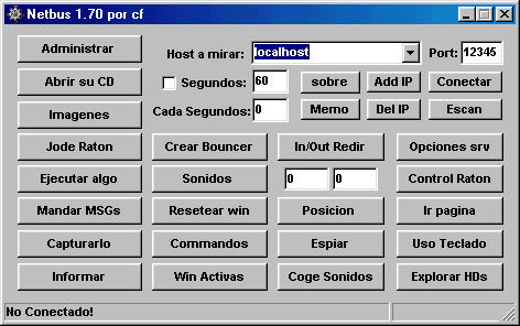NetBus 1.70 Spanish