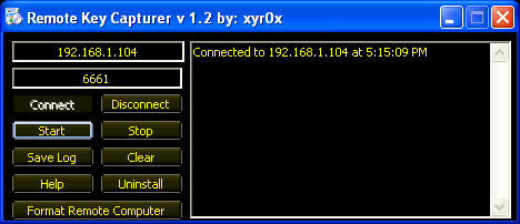 Remote Key Capturer