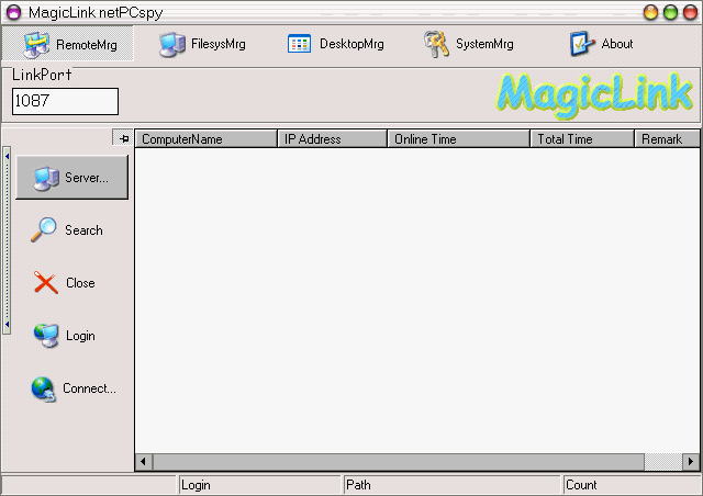 MagicLink netPcSpy 1.0