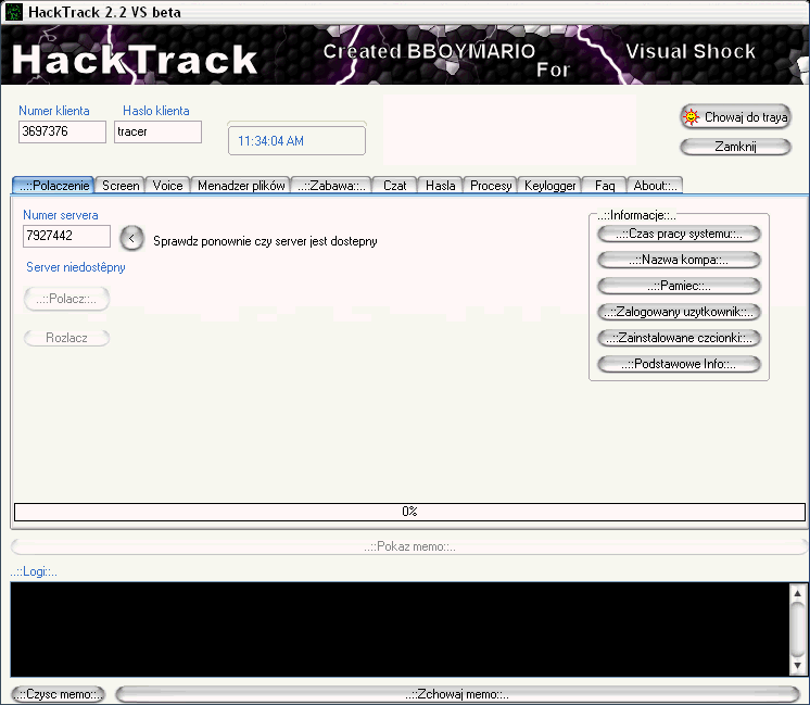 HackTrack 2.2 VS beta