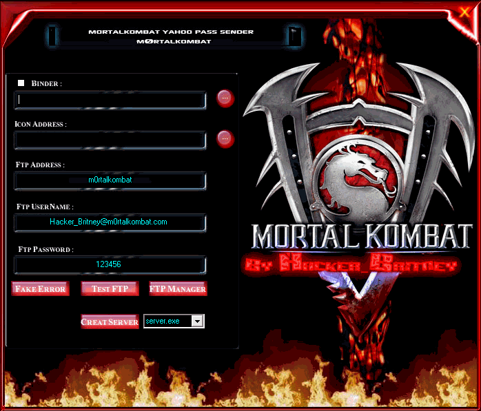 Mortal Kombat Yahoo Pass Sender
