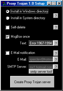 Proxy Trojan