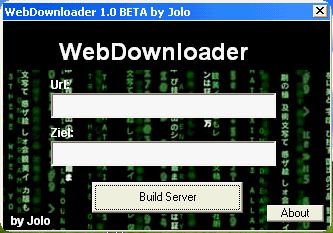 Webdownloader 1.0 Beta