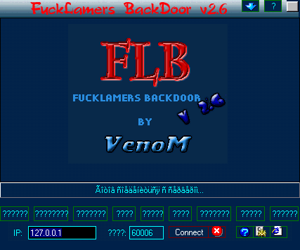 Fuck Lamers Backdoor 2.6