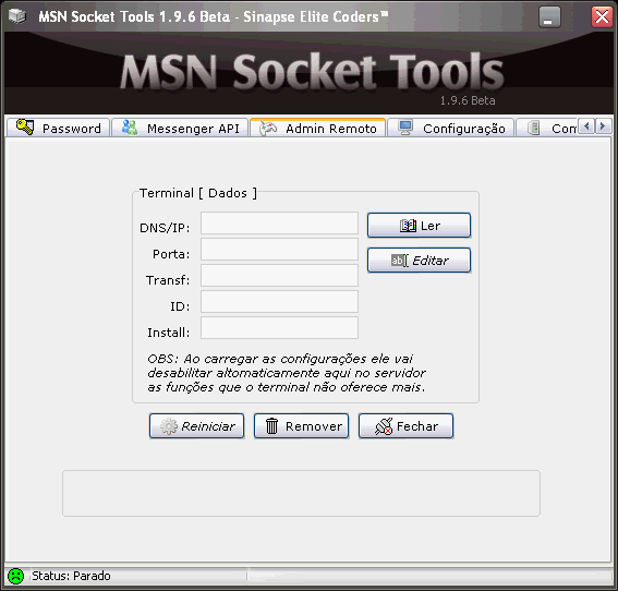 MSN Socket Tools 1.9.6 Beta