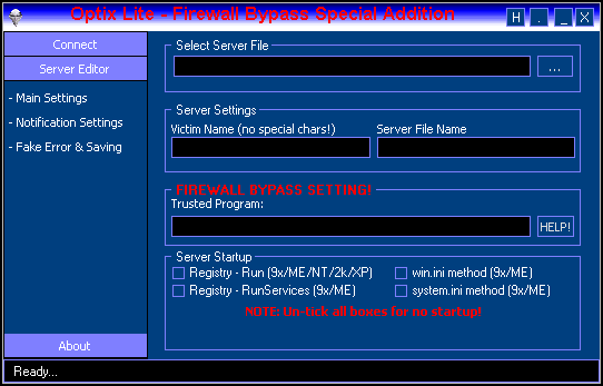 Optix Lite Firewall Bypass