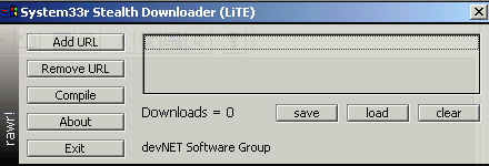 System33r Downloader 0.7.3b (LITE)