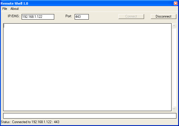 Remote Shell 1.0