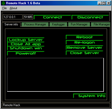 Remote Hack 1.6 Beta