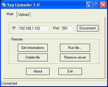 Spy Uploader