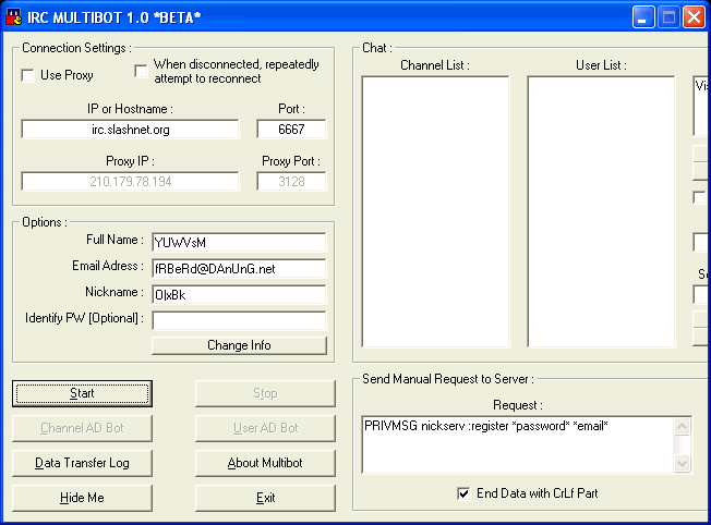 IRC Multibot