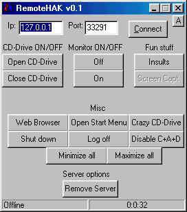 Remote Hak 0.1