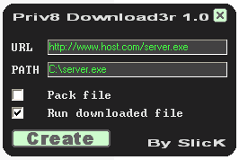 Priv8 Downloader 1.0