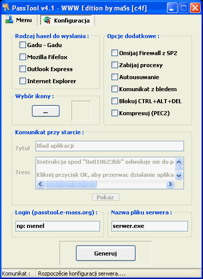 PassTool 4.1 WWW