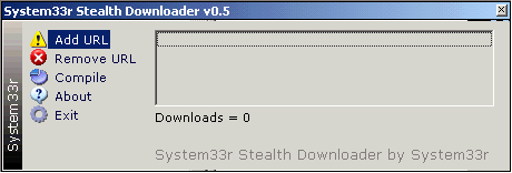 System33r Downloader 0.5