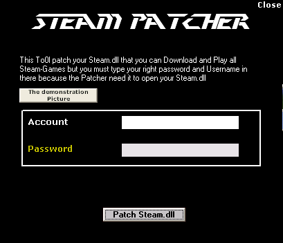 Steam Phishing Tool