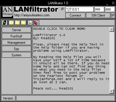 LANfiltrator 1.0 (a)