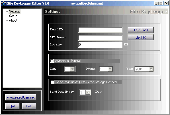 Elite KeyLogger 1.0