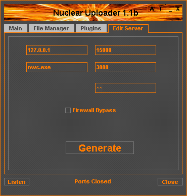 Nuclear Uploader 1.1b