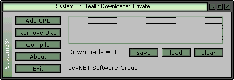 System33r Downloader 0.7 (Private)