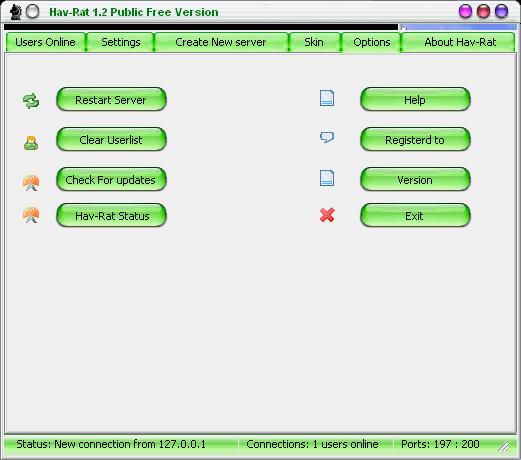 Hav-RAT 1.2 Public