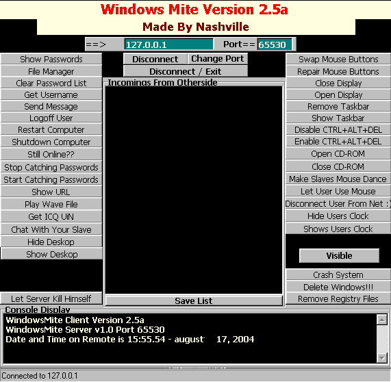 Windows Mite 2.5a