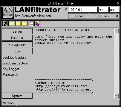 LANfiltrator 1.1 fixed