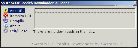 System33r Downloader 0.1