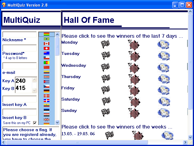 MultiQuiz 2.8