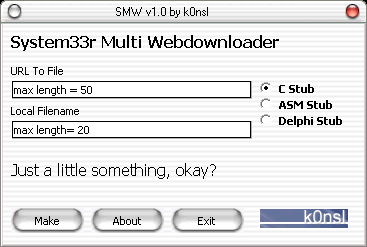 System33r Multi Webdownloader 1.0