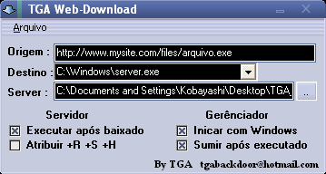 TGA Web-Download