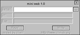 Mini-web 1.0